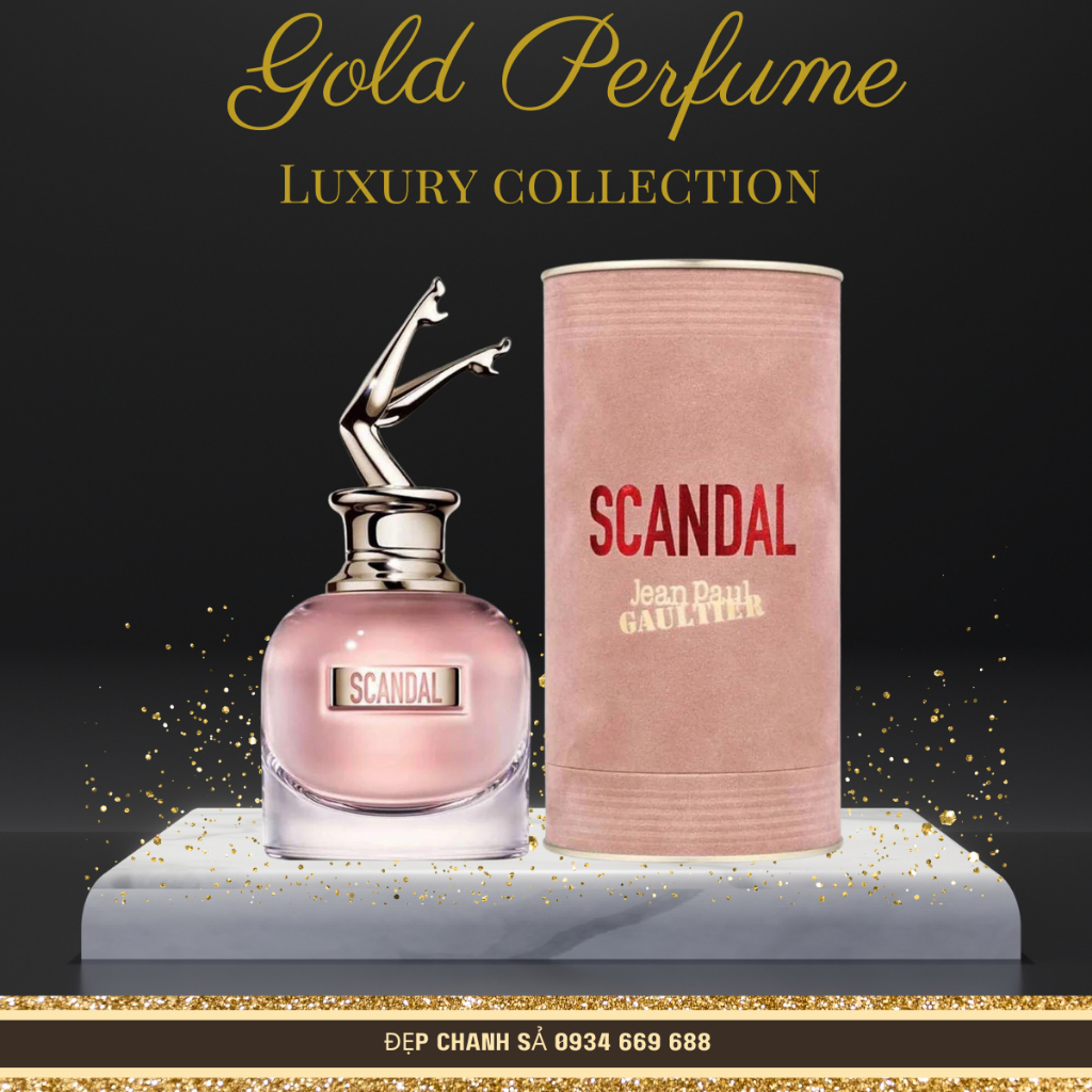 Nước hoa nữ Scandal Jean Paul Gaultier EDP dung tích 80ml - Dầu thơm nữ sang trọng quý phái lưu hương lâu