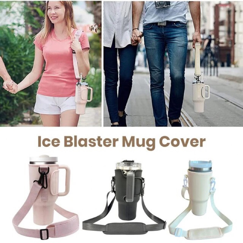 Túi Đựng Bình Nước Ly giữ nhiệt Stanley 800ml - 1,3 lít 40oz Có Quai Cầm Tiện Dụng Dùng Ngoài Trời