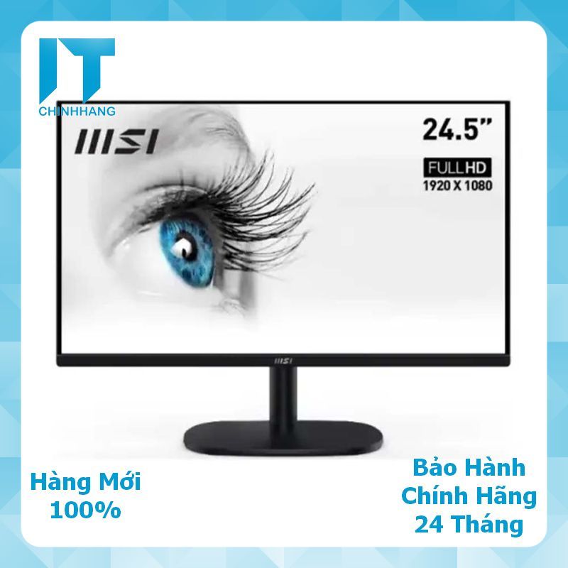 Màn hình máy tính MSI PRO MP251 | FHD  / IPS / 100Hz / 1ms / HDMI / D-Sub - Hàng Chính Hãng