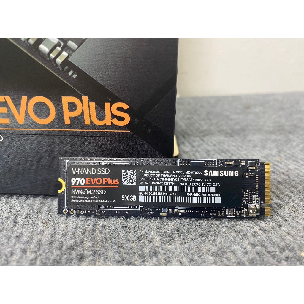 Ổ Cứng SSD Samsung 970 EVO Plus NVME V-NAND 500GB-M2 2280 NEW