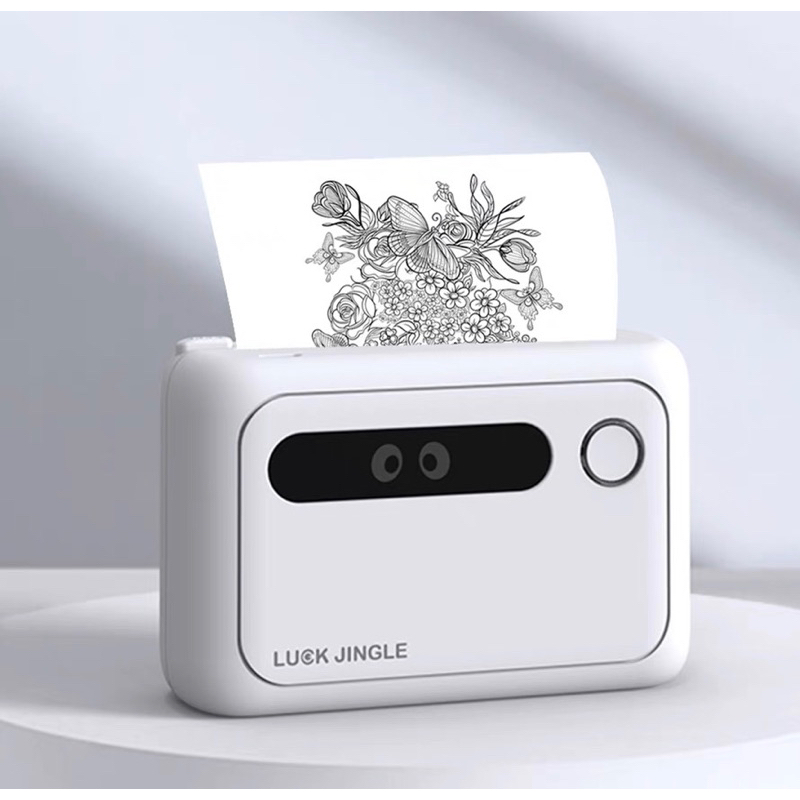 Máy in Luck Jingle, in đơn hàng TMĐT đa năng khổ to 80mm qua Bluetooth