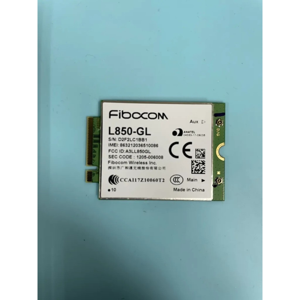 Card wwan 4G Fobicom L850-GL, dùng cho laptop lenovo thinkpad P52,P52s,L480,L580, X1 carbon Gen 6, X280,T480,T480s,T580