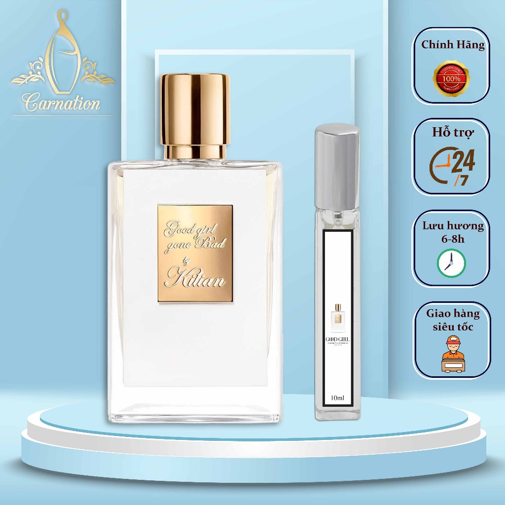 Nước hoa nữ Kilian Rắn Trắng Good Girl Gone Bad EDP sang chảnh, hotgirl  - chai 10ml