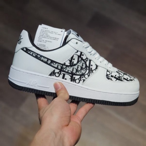 Giày thể thao AF1 dior, Giày sneaker air Force DIO nam nữ Hot trend Full Box Bill Hottrell 2023