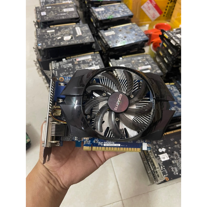 Vga - Card màn hình giga Gtx650 1gb d5 hàng tháo máy.