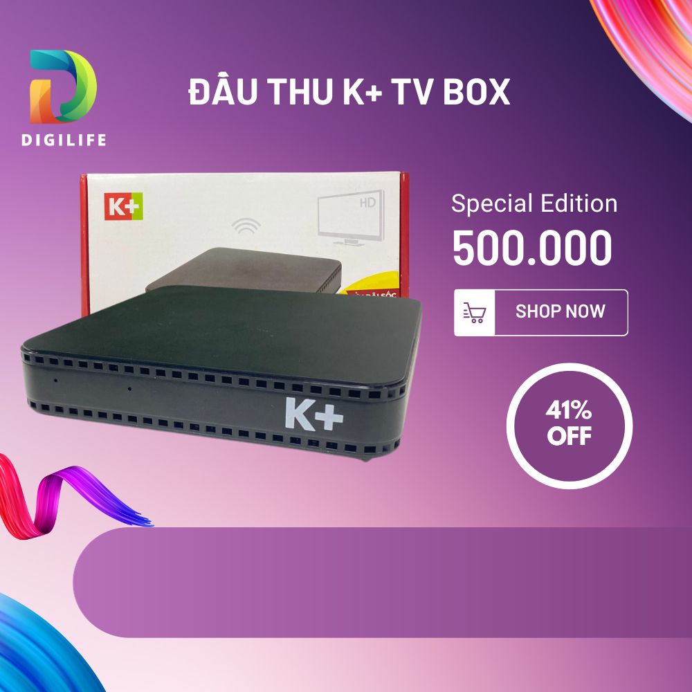 ĐẦU THU K+ TV BOX | MIỄN PHÍ GÓI CƯỚC TRONG 3 THÁNG ĐẦU