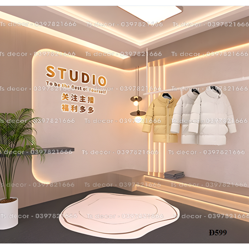 Background Livestream 3D 5D Họa Tiết Hiện Đại Đốc Đáo, in theo kích thước yêu cầu