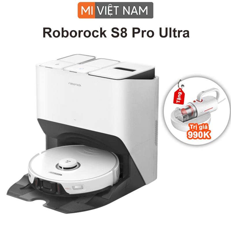 Robot hút bụi lau nhà Roborock S8 Pro Ultra – Bản Quốc Tế – Hàng Công Ty