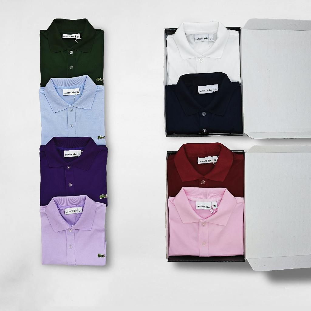 Combo 2 Áo Polo Nam basic chất vải CVC mềm mịn thoáng mát thấm hút tốt có kèm hộp