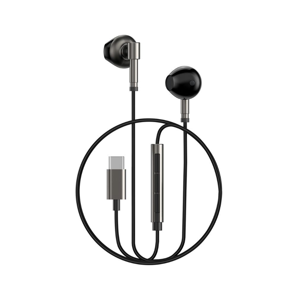 Tai nghe nhét tai Wiwu EB316 Earbuds cắm dây Type-C - Chính hãng phân phối