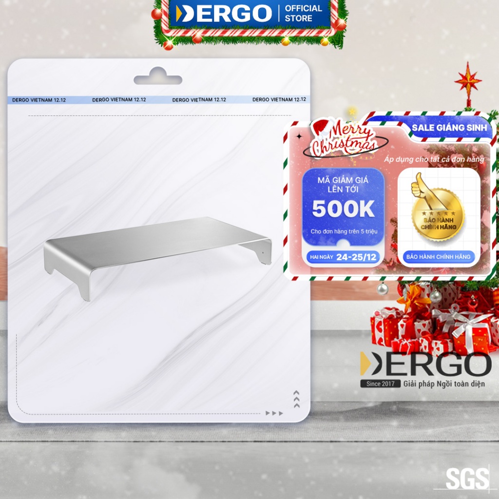 Giá Kê Màn Hình Máy Tính DERGO Aluminum Monitor Stand AR-42