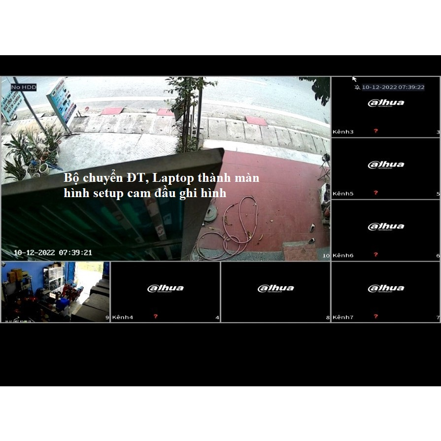 Bộ chuyển ĐT, Laptop, PC thành màn hình  để cài đặt, test camera đầu ghi hình chuẩn 3.0 mẫu mới