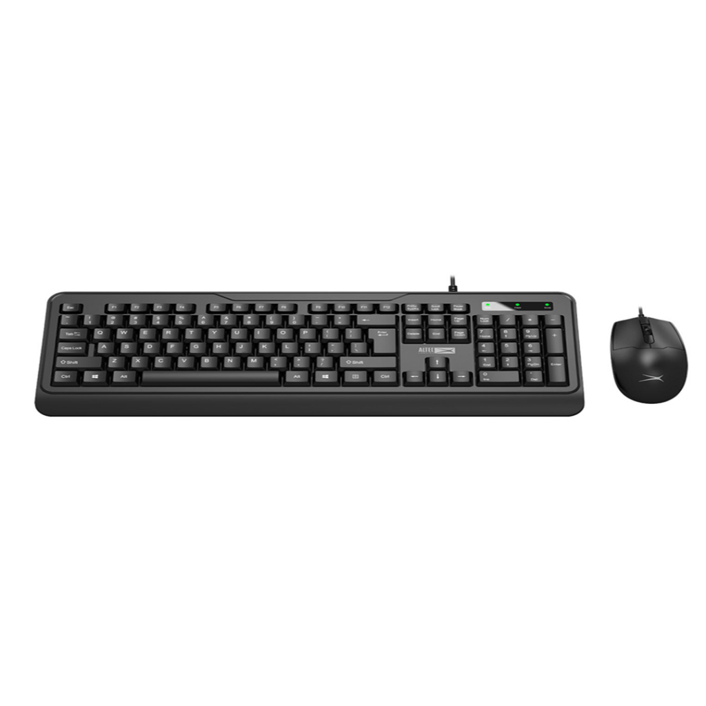 COMBO BÀN PHÍM CHUỘT ALBC6331 ĐEN LED USB ALTECLANSING