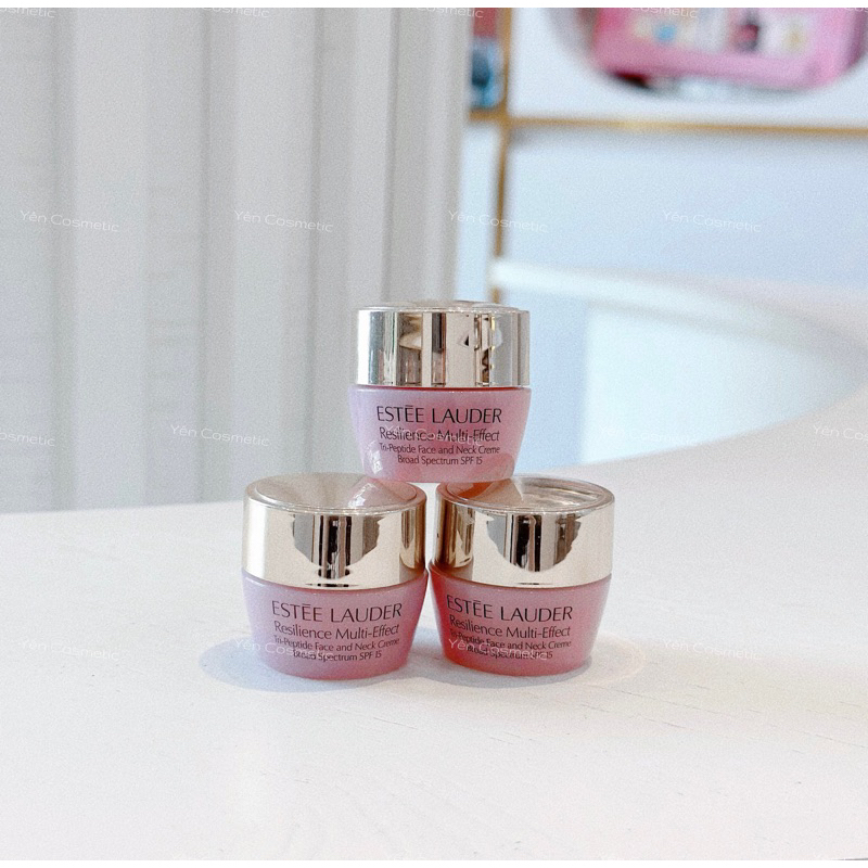Kem dưỡng nâng cơ Estee Lauder Resilience Multi Effect Tri Peptide Face & Neck 7ml