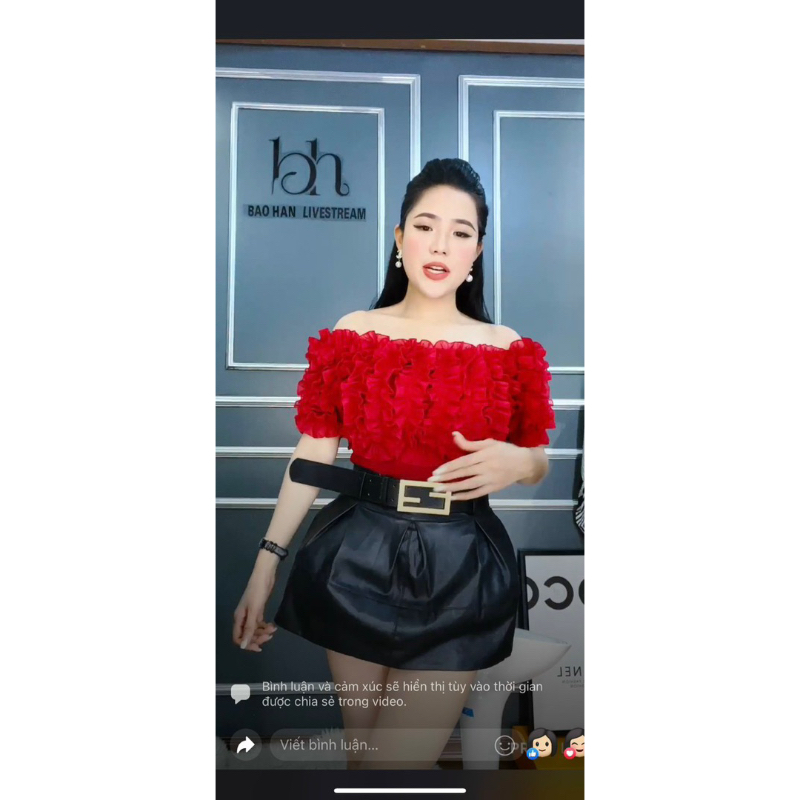 Áo Bèo Bẹt Vai tiểu thư hàng thiết kế