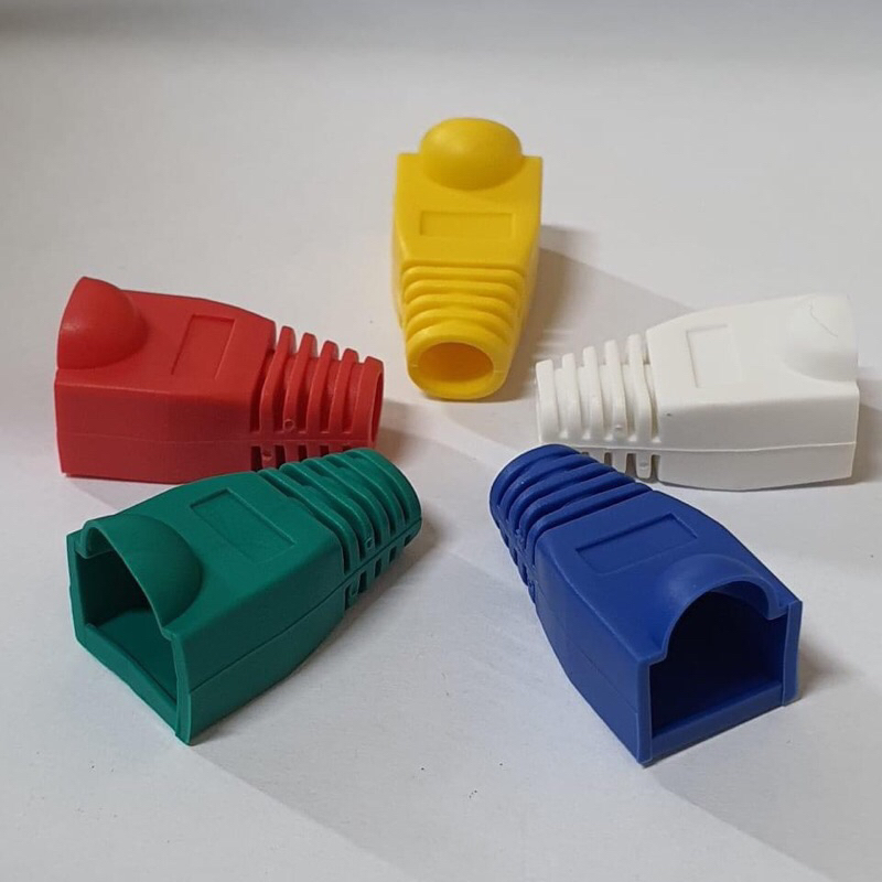 Đầu chụp hạt mạng RJ45 dùng cho cat5/cat6 túi 100 chiếc