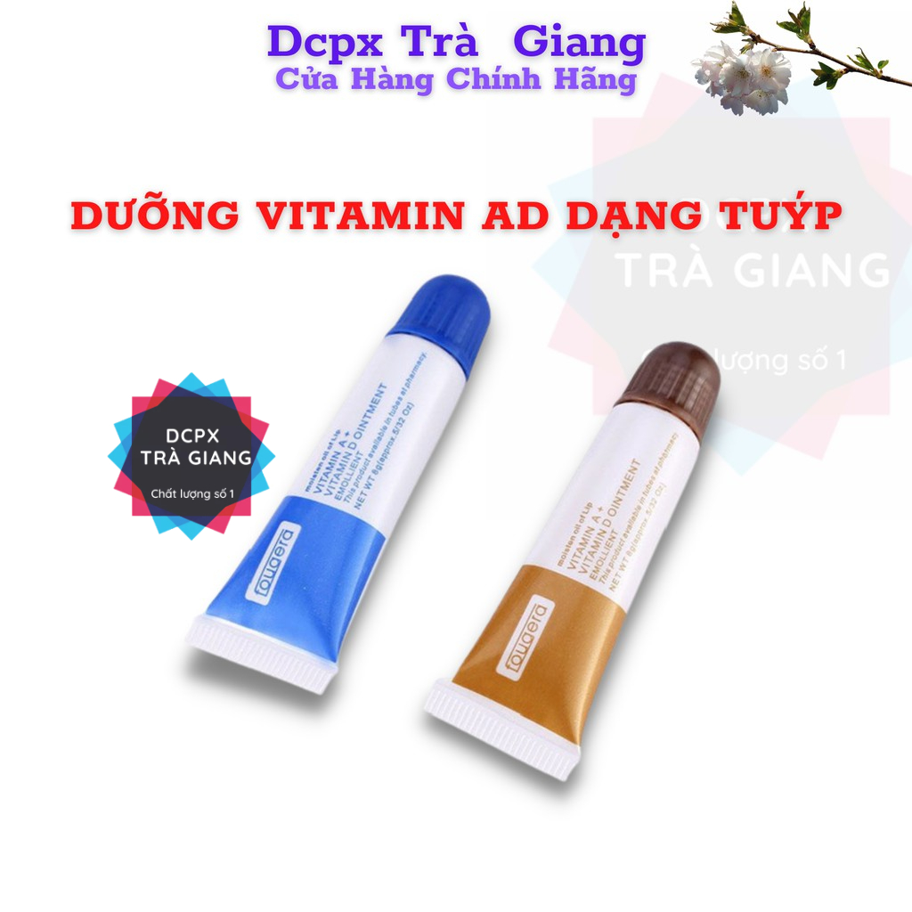 TUÝP DƯỠNG VITAMIN AD - DƯỠNG ẨM CHO MÀY MÔI SAU PHUN XĂM