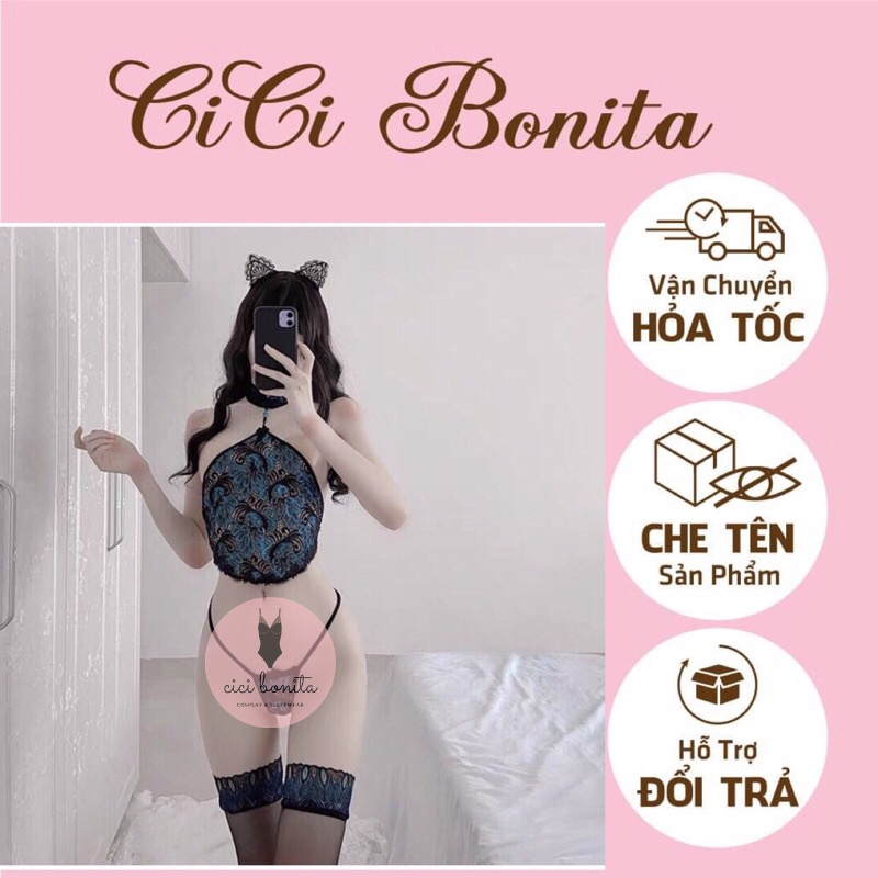 Set yếm chim công xanh ??cosplay Trung Hoa CICI BONITA HCM CL12 ?Ship hoả tốc