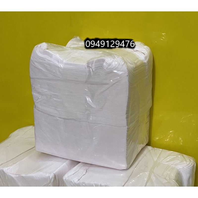 Khăn vải  khô đa năng dùng  cho bé  và gia đình chất liệu vải không dệt = 50 k