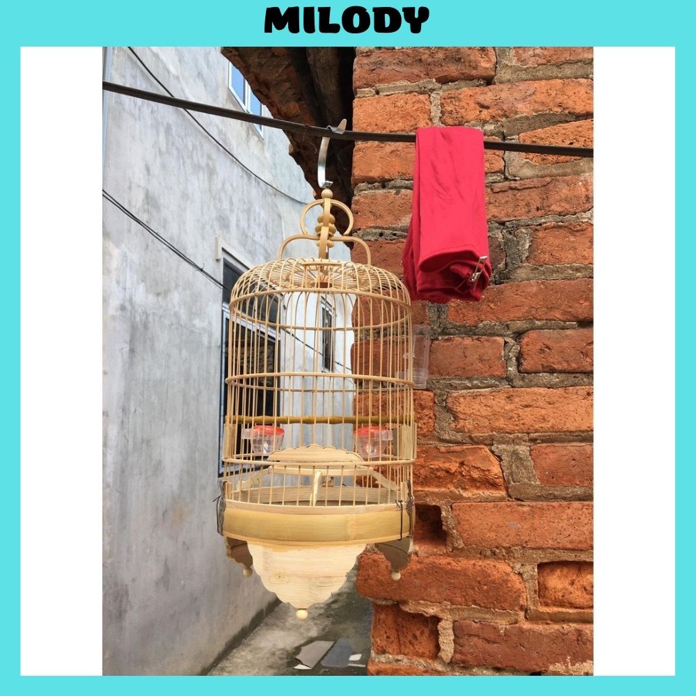 Lồng khuyên chợ Milody lồng ép mộc khuyên form tròn giá rẻ kèm phụ kiện