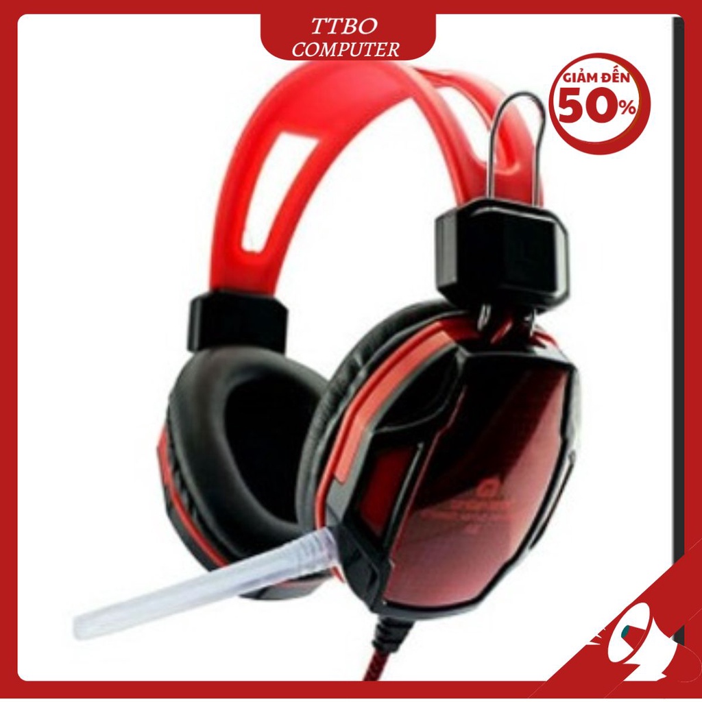 Tai Nghe Chụp Tai Chơi Game Quinlian Arigato A6 A666 GKH020 jack 3.5 Có Micro dùng cho máy tính laptop  TTBO Computer