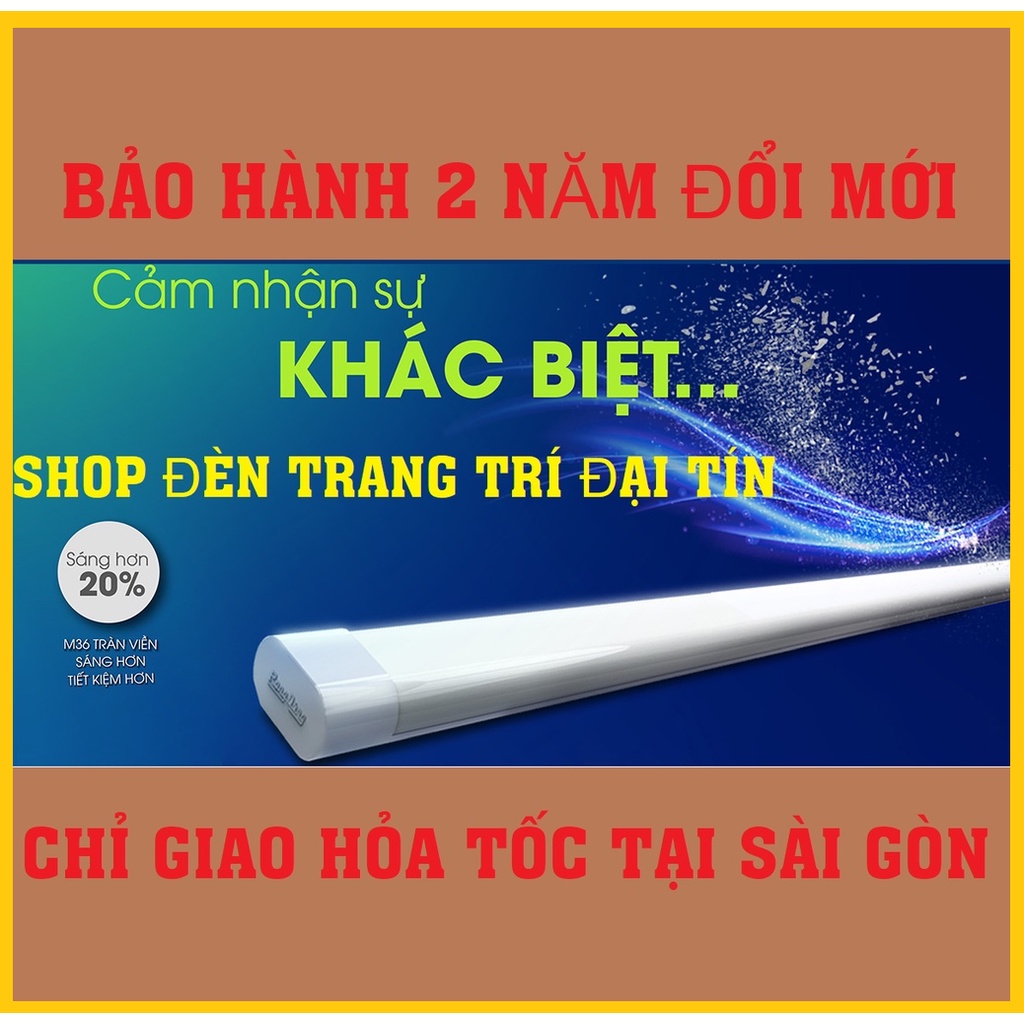 Đèn LED Bán Nguyệt 40W Rạng Đông M36, Dài 1,2m- Bảo Hành 2 Năm
