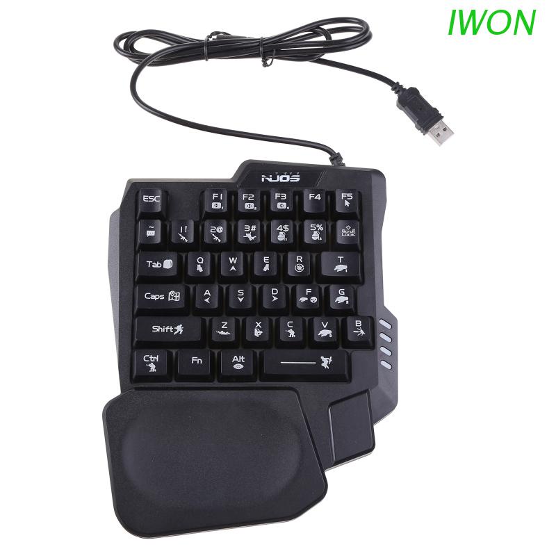 Bàn phím cơ chơi game mini một phím có đèn nền RGB