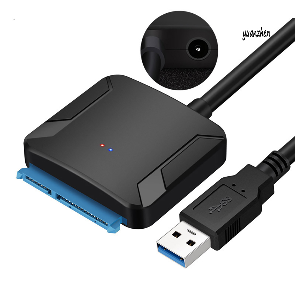 Dây cáp chuyển đổi từ cổng Sata sang USB 3.0 2.5 / 3.5 HDD SSD