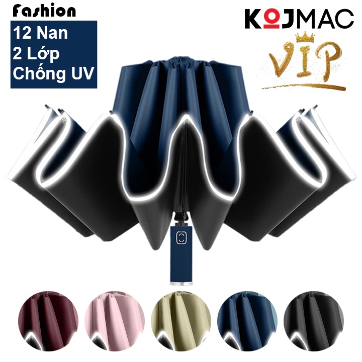 Dù Ô Tô Gấp Ngược Tự Động Đóng Mở 2 Chiều