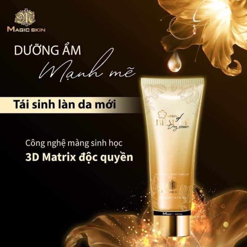 Kem body ngày dưỡng trắng chống nắng MAGICSKIN