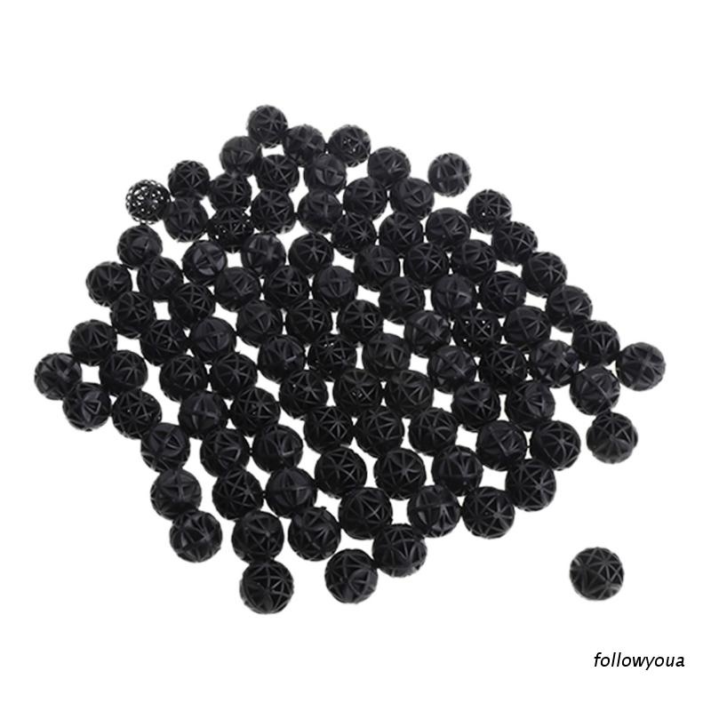 Set 100 bóng lọc sinh học cho bể cá 16mm