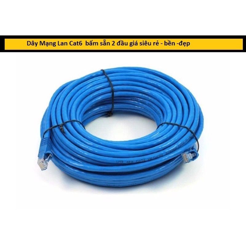 DÂY CÁP MẠNG LAN BẤM SẴN 2 ĐẦU LOẠI TỐT