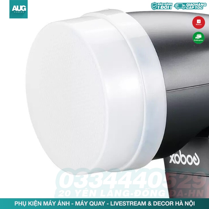 Tản sáng TRÒN nhựa cho đèn flash speedlite Godox Godox V1 V1-C V1-N V1-S V1-F V1-O V1-P