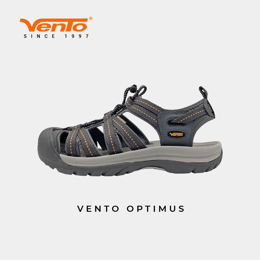 Giày Sandal Nam Bịt Mũi Vento Chính Hãng OPTIMUS SD08003 Màu Tro