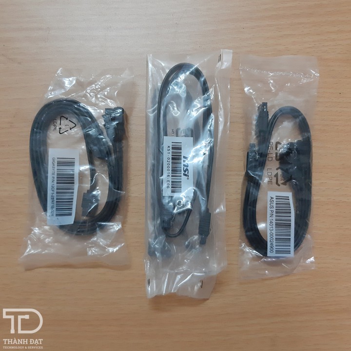 Dây cáp Sata 3 tốc độ 6Gb hàng chuẩn bóc máy - Cáp HDD Sata 3