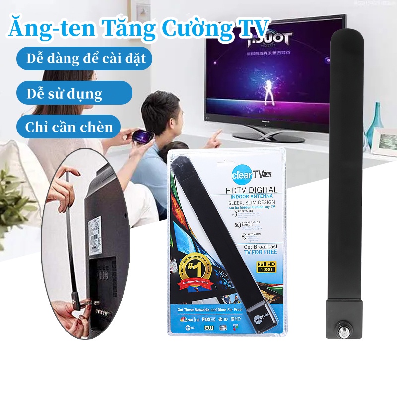 Ăng Ten Kỹ Thuật Số Dùng Trong Nhà Dành Cho TV Ăng-ten thu sóng truyền hình vệ tinh chuyên dụng cho TV HD1080 Tiêu chuẩn