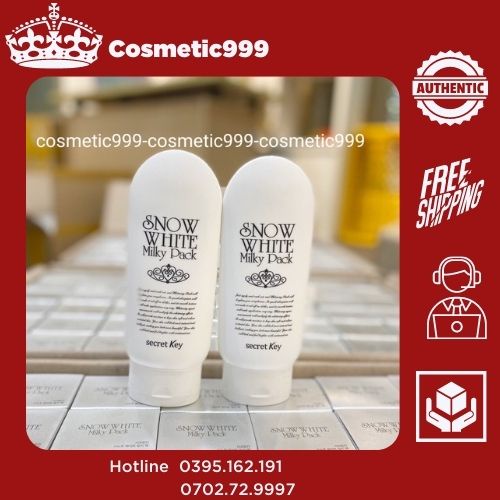 Snow white milky pack, kem body trắng da, sữa dưỡng thể trắng da Nhật bản Cosmetic999