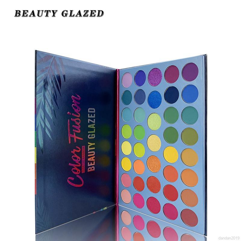 Phấn mắt Beauty Glazed 39 màu cầu vồng chống nước lâu trôi