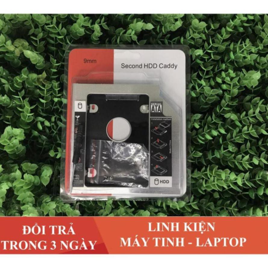 Khay gắn  Ổ Cứng Caddy Bay HDD SSD SATA 3 chất liệu nhôm