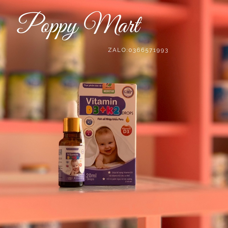 Vitamin D3+K2 Fish oil Nhập khẩu Peru,Giúp hấp thụ tối đa canxi,tăng trưởng chiều cao.