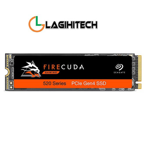 *LAGIHITECH*  Ổ Cứng SSD Seagate Firecuda 520 M.2 PCIe Gen4x4 NVMe - Chính Hãng Seagate