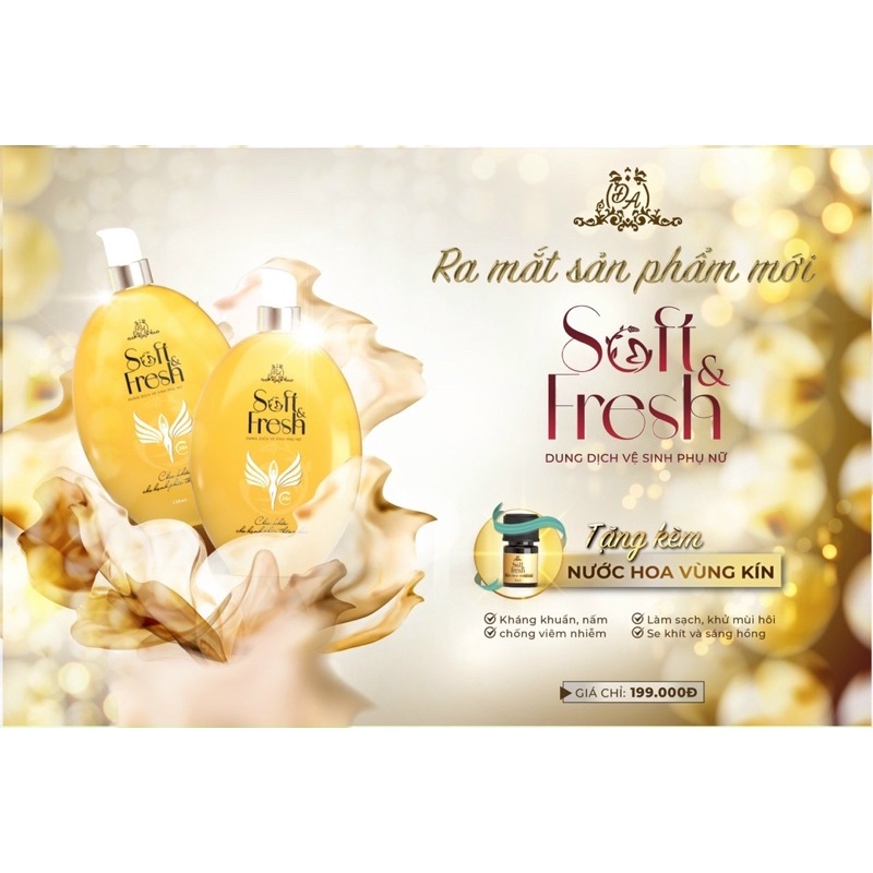 Dung Dịch Vệ Sinh Phụ Nữ Soft Fresh X3 Đông Anh chính hãng