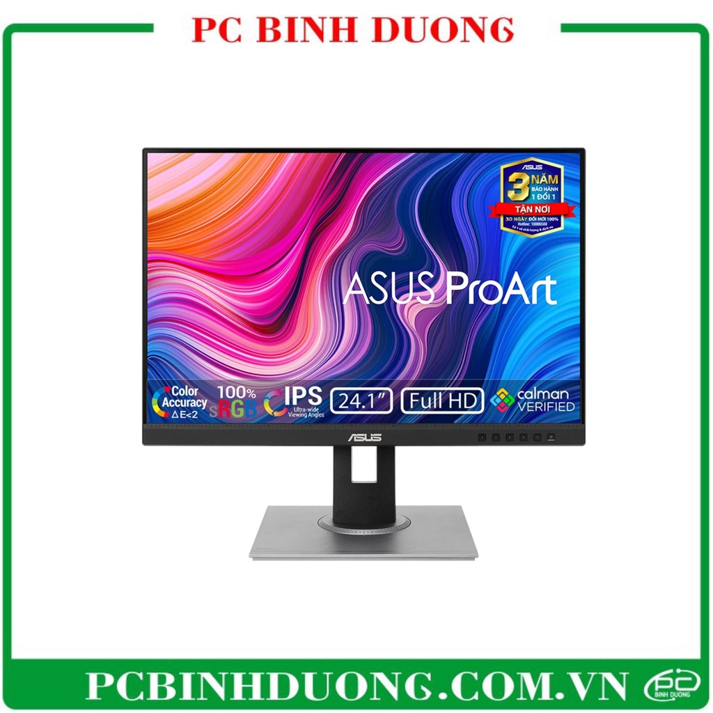 Màn Hình Phẳng Asus 24'' Pro Art PA248QV FHD/IPS/75Hz/5ms Thiết Kế Đồ Họa