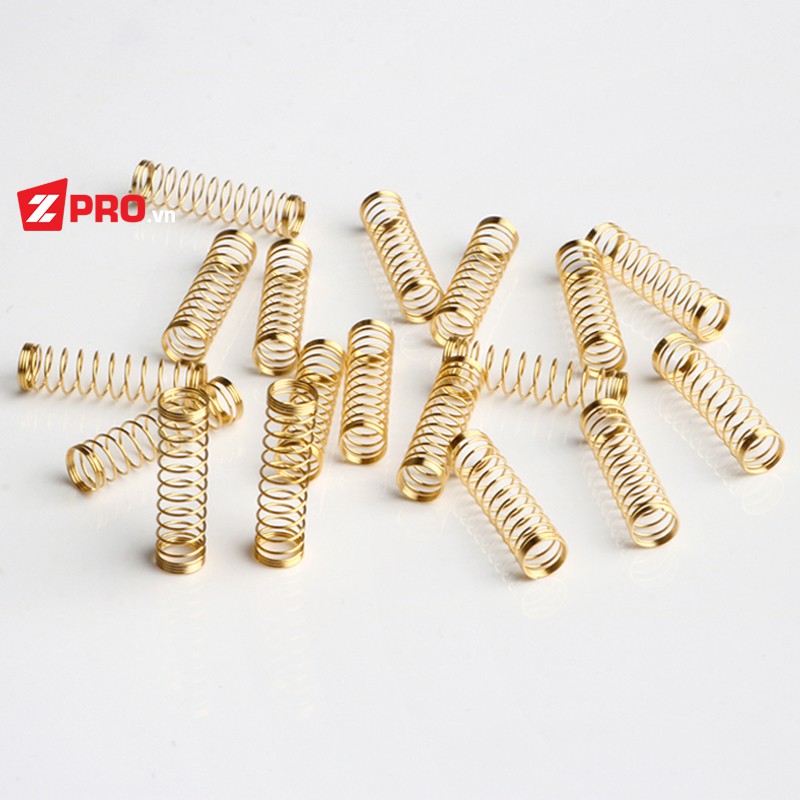 Lò Xo Mạ Vàng Dùng Thay Đổi Lực Nhấn Switch Bàn Phím Cơ
