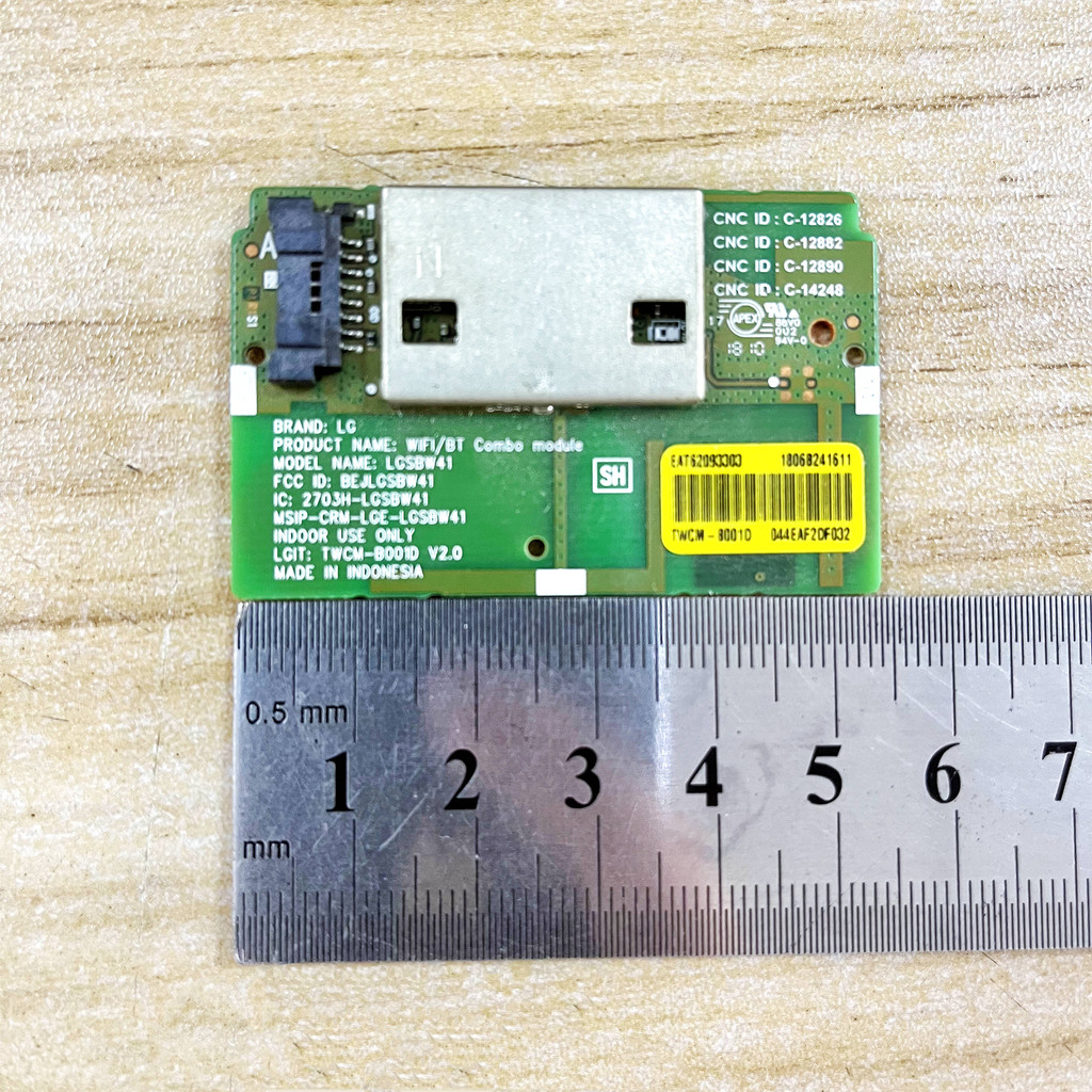 Mô Đun WIFI / BT LGSBW41 TiVi LG: 43UH610T, 43UH617T, 49UH610T, 49UH617T, 55UH610T, UH617T, UH610T, UH610T, UH617T