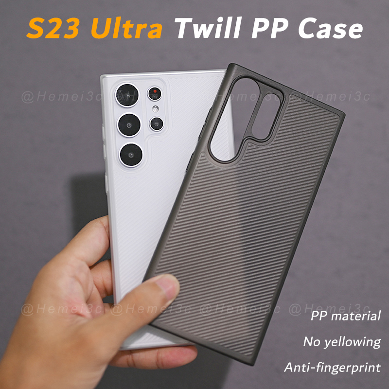 Ốp Điện Thoại Nhựa PP Cứng Siêu Mỏng Họa Tiết Sóng Biển Màu Vàng Cho Samsung Galaxy S23 S23 + S22 Plus Ultra