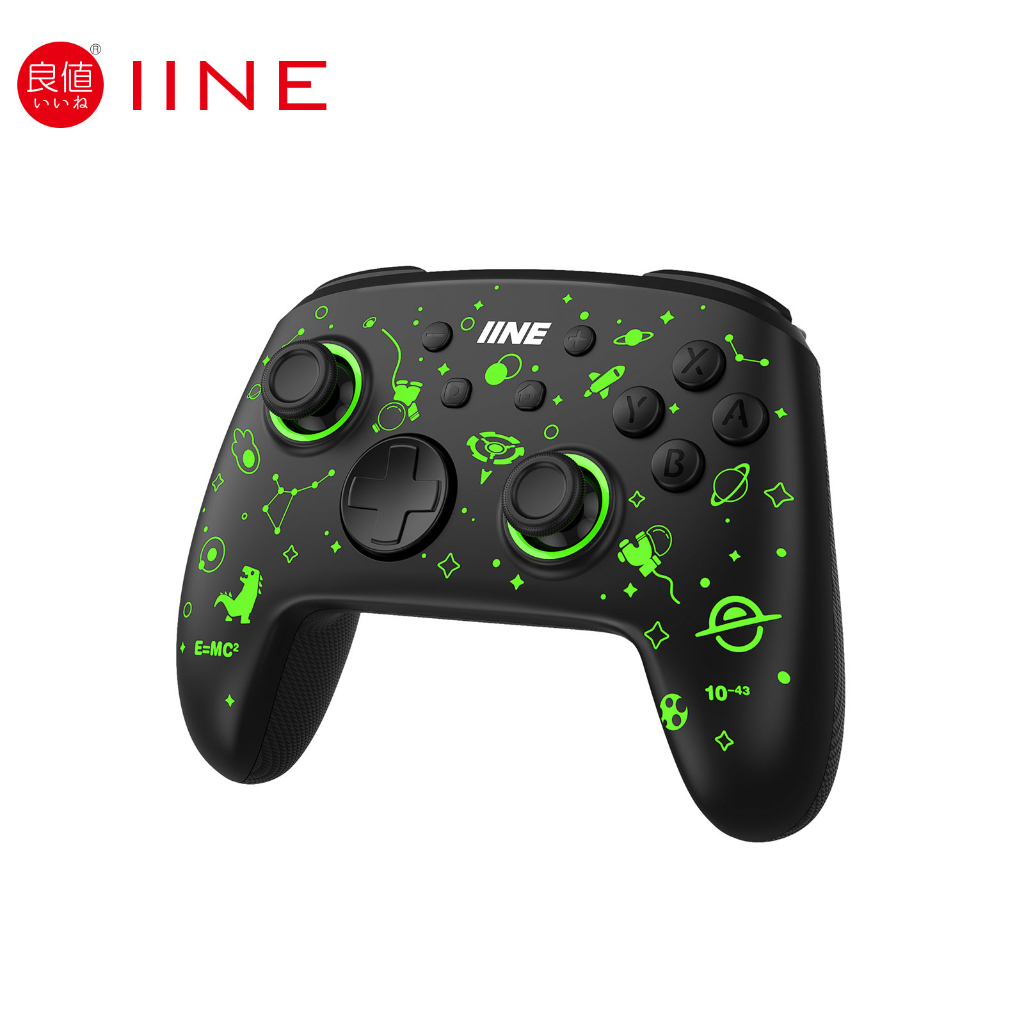 Iine Falcon Bộ Điều Khiển Không Dây Hỗ Trợ Đánh Thức NFC Amiibo Tương Thích Nintendo Switch / Switch OLED / PC