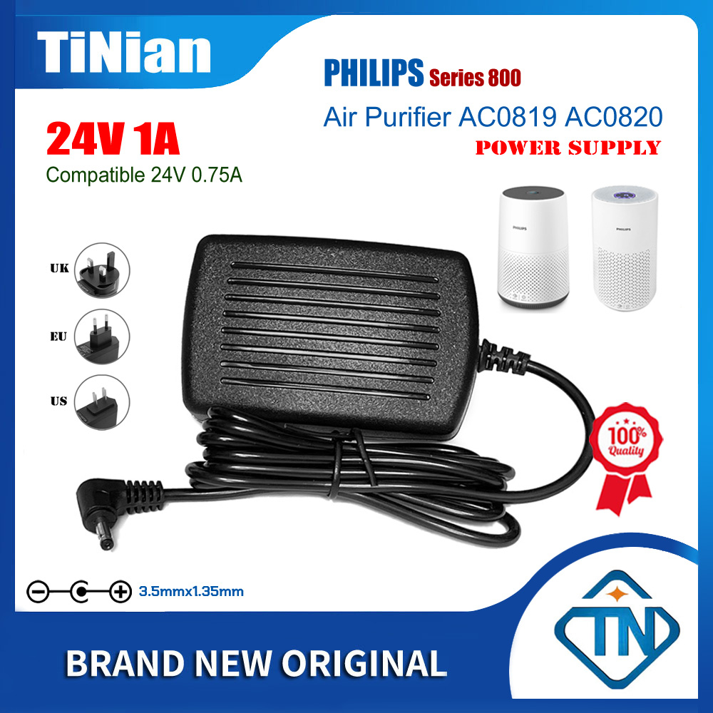 Máy Lọc Không Khí 24v 0.75a / 1a ac / dc Cho philips series 800 ac0819 ac0820 ac0830 ac0850 ka1801a-2400750 Bộ Dụng Cụ Chuyên Dụng Chất Lượng Cao