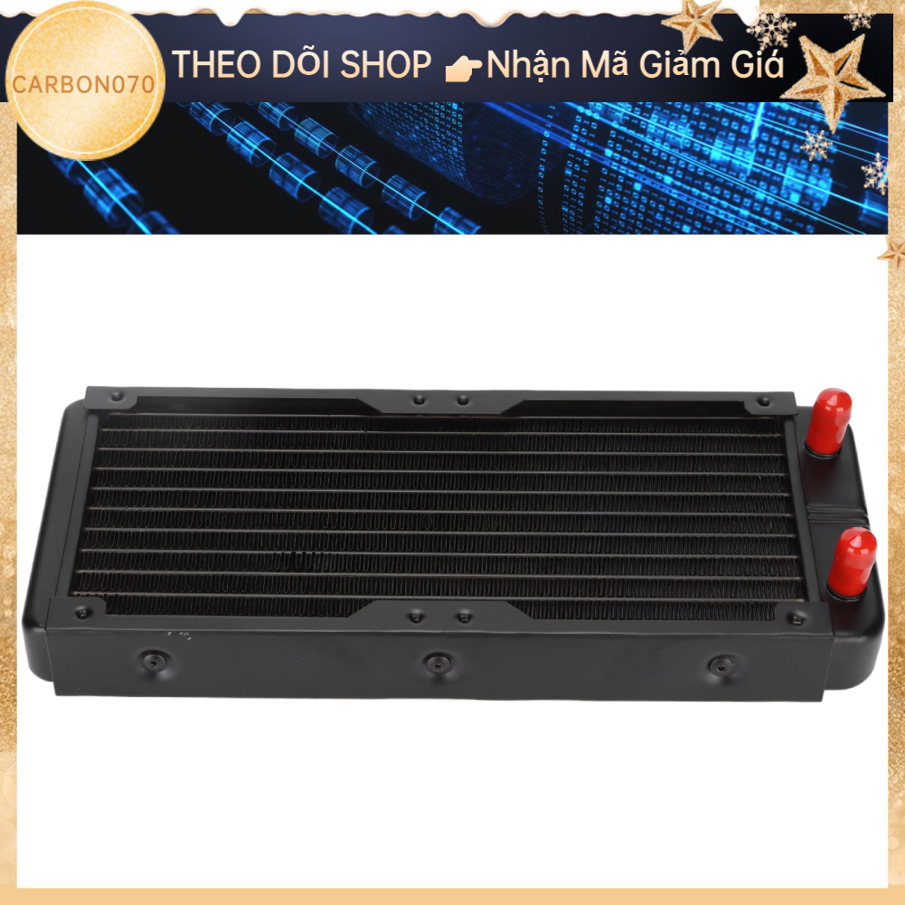 Bộ Tản Nhiệt Làm Mát Nước 240mm CPU 10 Hàng Ống Nhôm Lắp đặt đơn giản