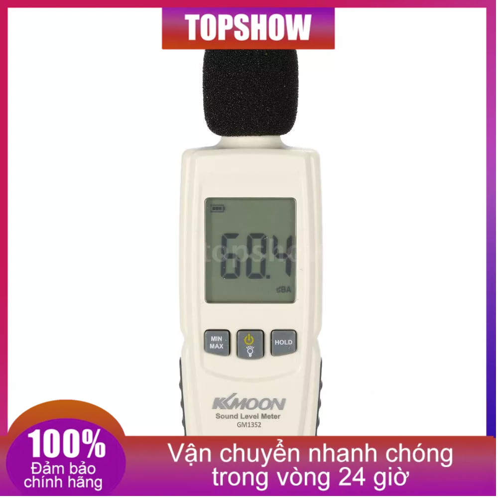 Máy đo cường độ âm thanh kỹ thuật số màn hình LCD KKMOON